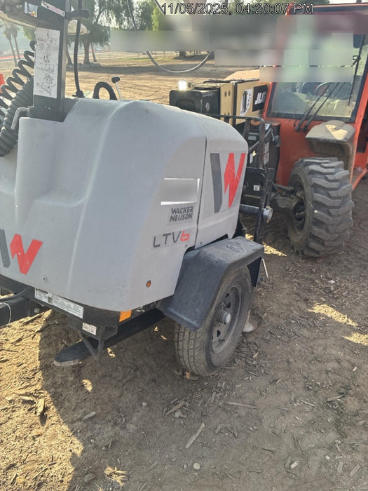 2019 Wacker Neuson LTV6L-MH Wacker Neuson LTV6L Mobile Light Tower w/Fuel Level Sensor Installed