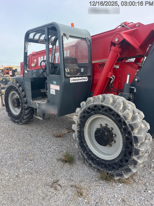 2018 Manitou MTA10055 MTA10055 - 74 HP T4, Canopy, Worklights/Strobe, Beacon, 66" Carriage, 60" Forks, Solid Tires, Lift Hook, Aux Hydraulics