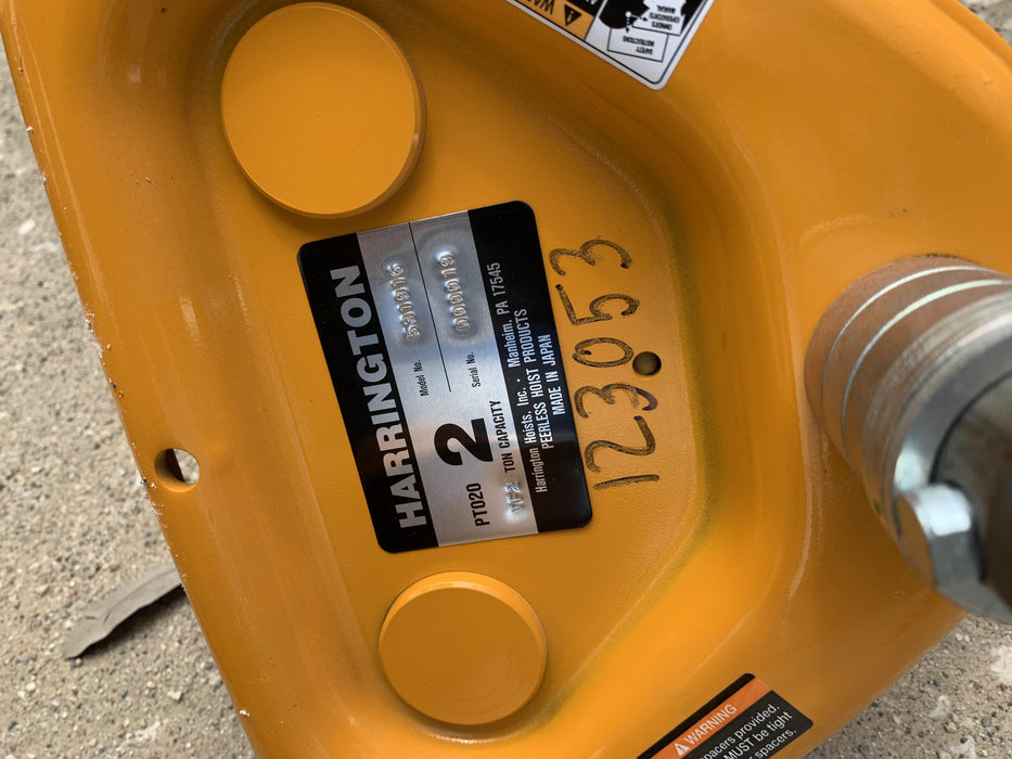 2020 HARRINGTON PT020