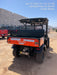 2022 Kubota RTV-X1140W-H Plastic Canopy, Windshield Acrylic Clear, LED Strobe Light, Wire Harness Kit, Back up Alarm
