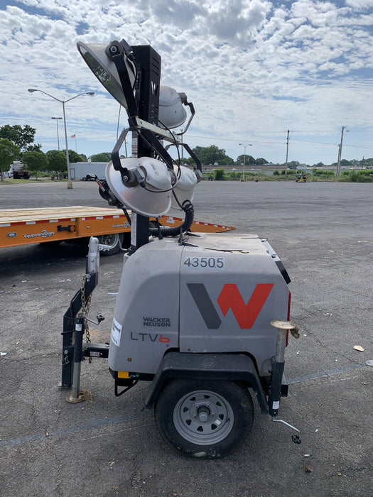 2019 Wacker Neuson LTV6L-MH Wacker Neuson LTV6L Mobile Light Tower w/Fuel Level Sensor Installed