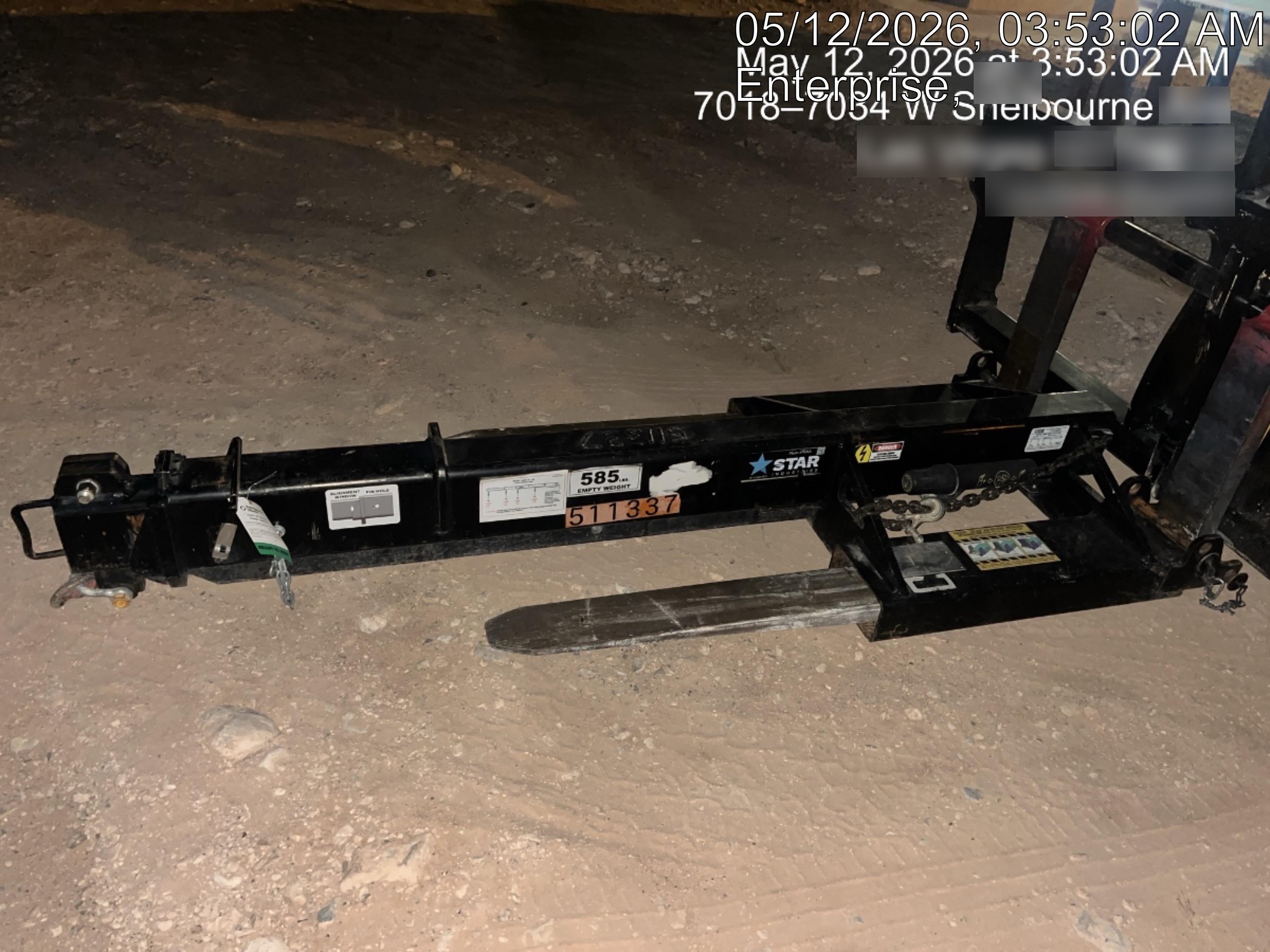 2025 STAR INDUSTRIES M1360B - Star JIB Boom