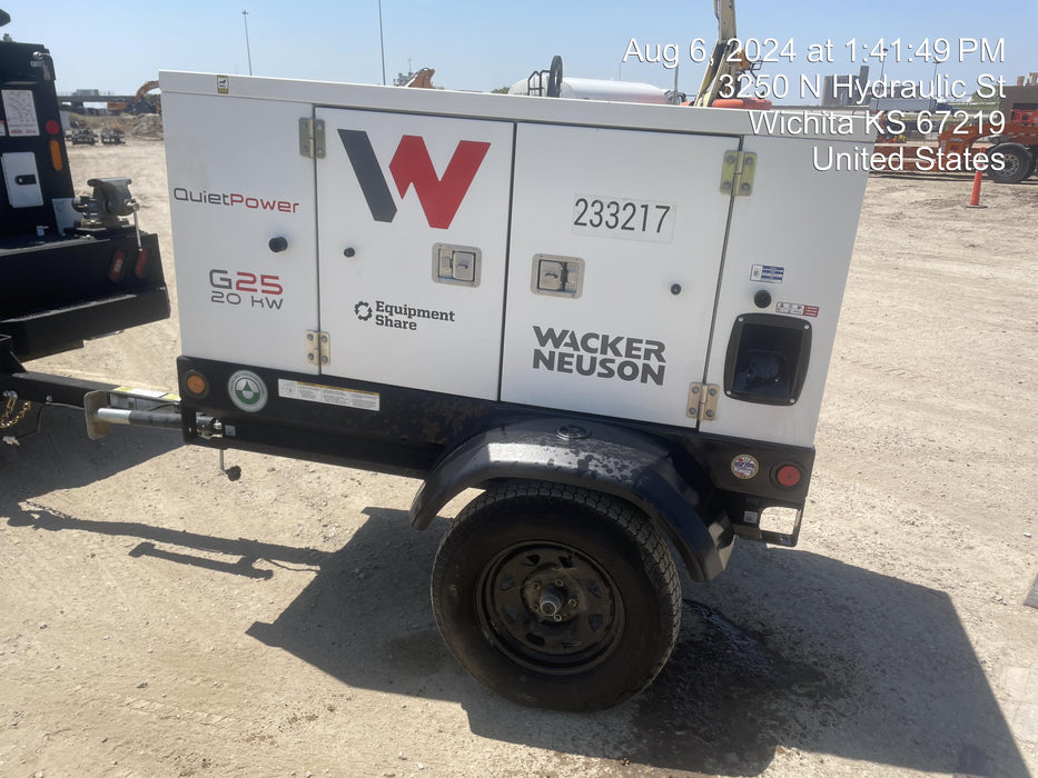 2022 WACKER NEUSON G25
