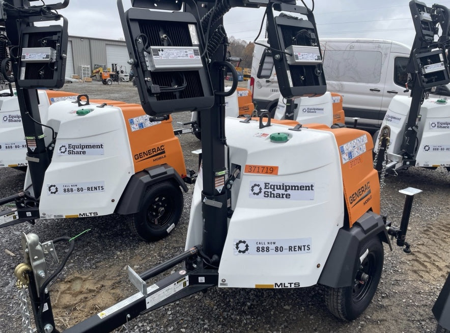 2023 Generac MLT2 Diesel, Flex Switch 120V Input, Powerzone Controller, 
(4) 320W LED Lights, 4kW Generator, 39.9 Gal Fuel Tank, 2" Ball, T3