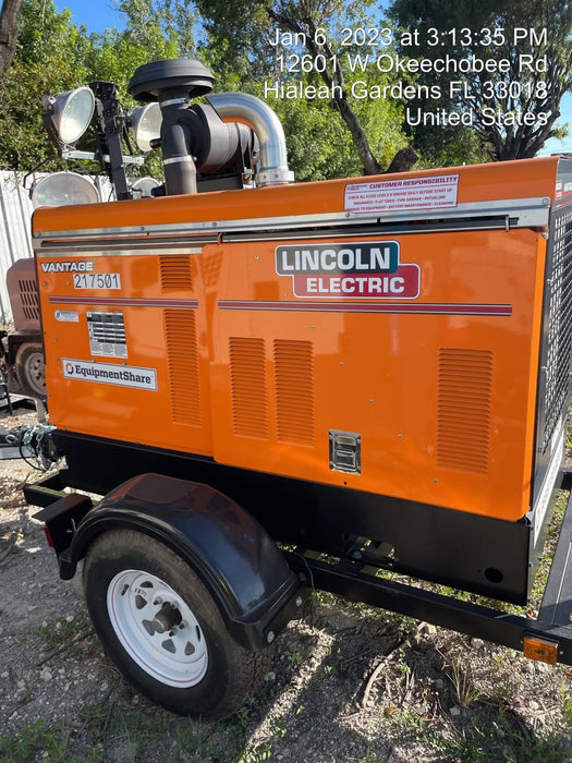 2022 Lincoln Electric Vantage 549X VANTAGE 549X READY-PAK 3