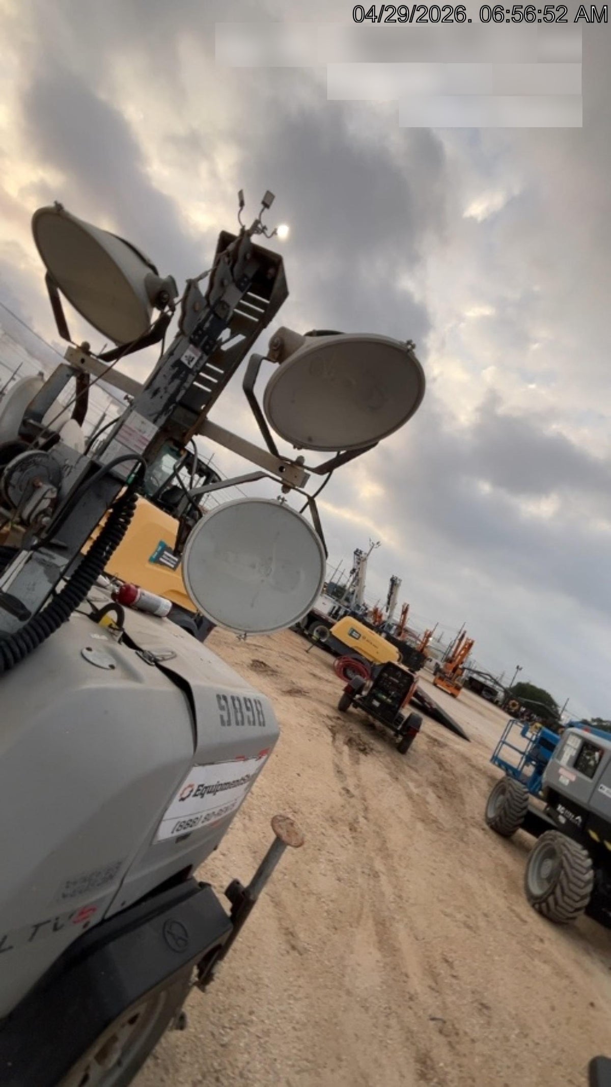 Wacker Neuson LTV6K-MH Wacker Neuson LTV6K Towable Light Tower