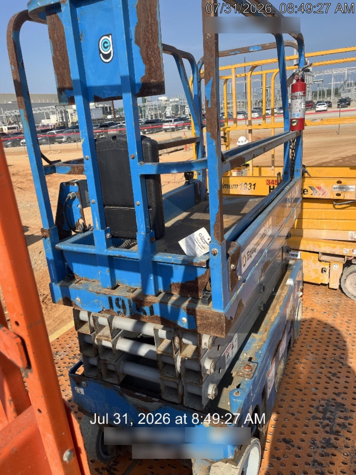 2018 Genie GS-1930 Genie GS-1930 Scissor Lift w/Standard Options