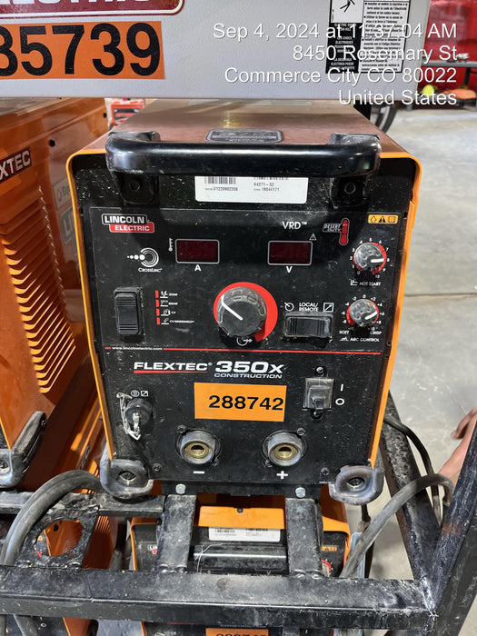 2022 LINCOLN ELECTRIC FLEXTEC 350X