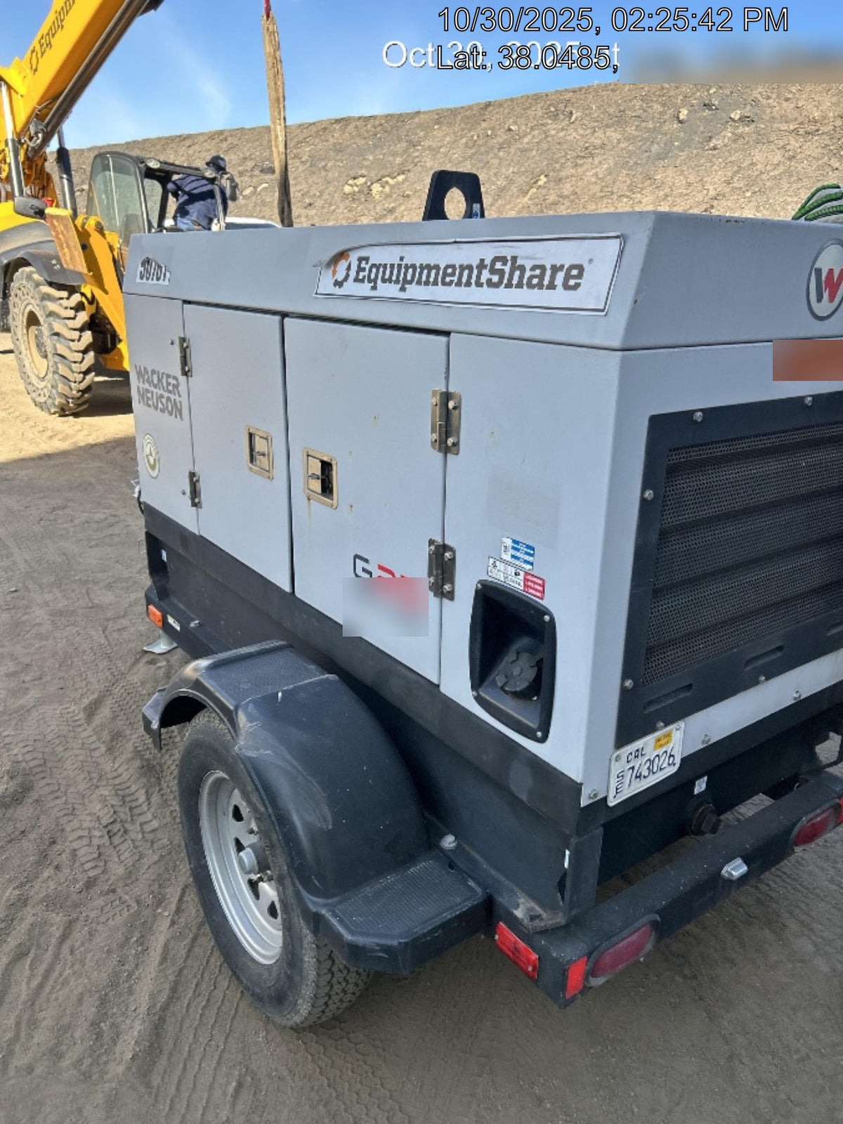 2019 WACKER NEUSON G25