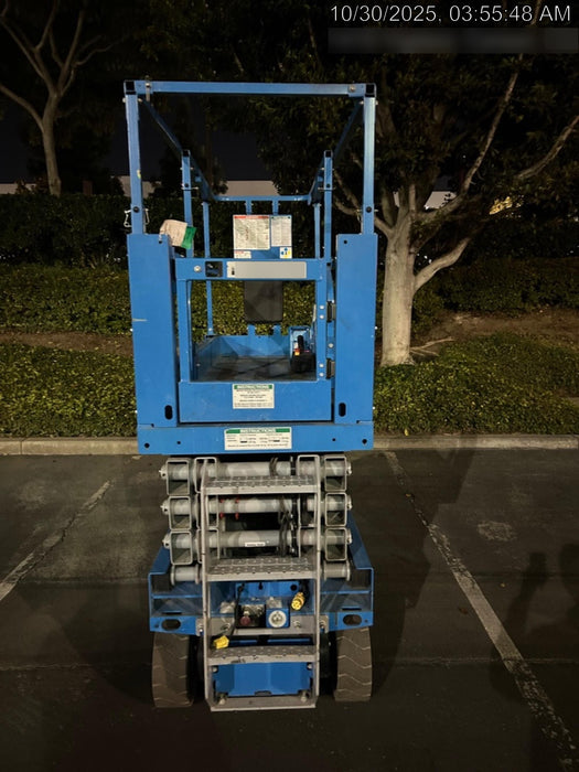 2020 Genie GS-2632 Solid NM Tires, Folding Rails with Half-Height Swing Gate, Beacon, 800W Invertor