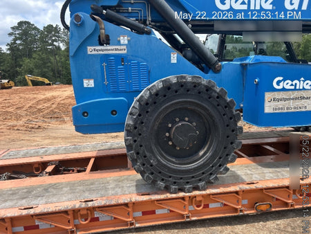 2019 Genie GTH-1056 Genie GTH-1056 w/CAB, Solid Tires, Work Lights, 60" carriage/forks, cab mesh, beacon
