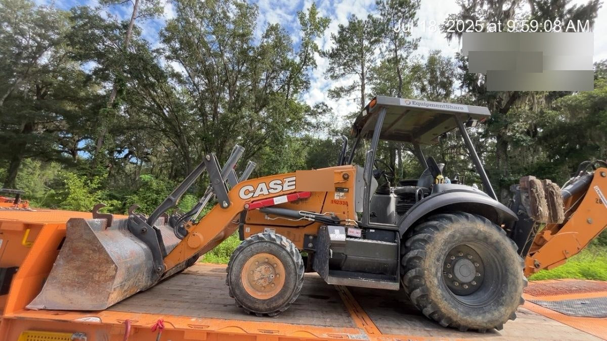 2018 Case 580N STANDARD HOE, ROPS, PILOT CONTROLS, AUX HYD