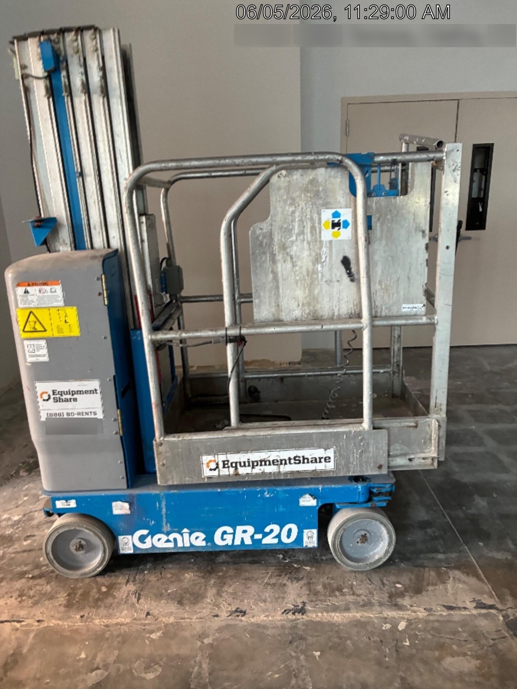 2019 GENIE GR-20