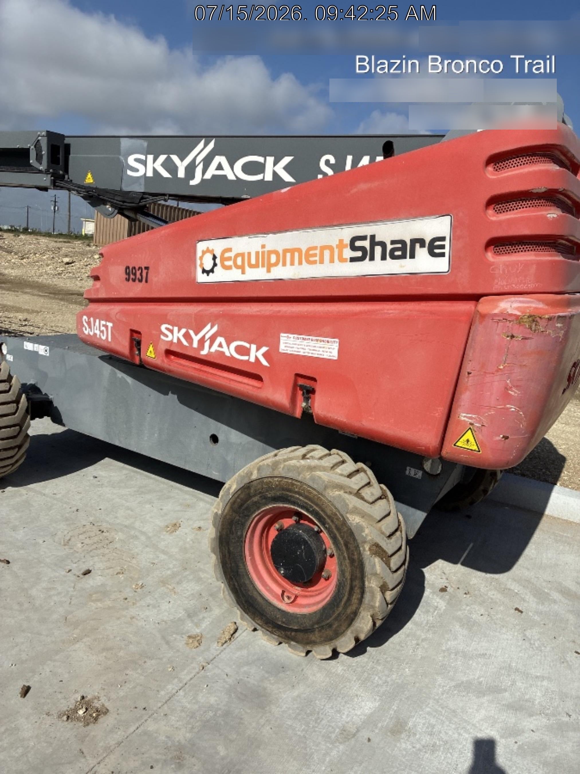 2018 SKYJACK SJ45T+