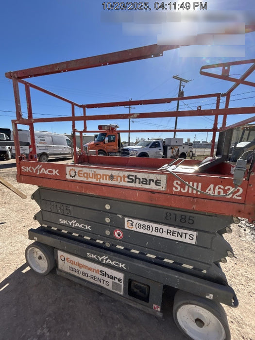 2018 Skyjack SJIII-4632 Skyjack SJIII4632 Scissor Lift w/Trojan Batteries