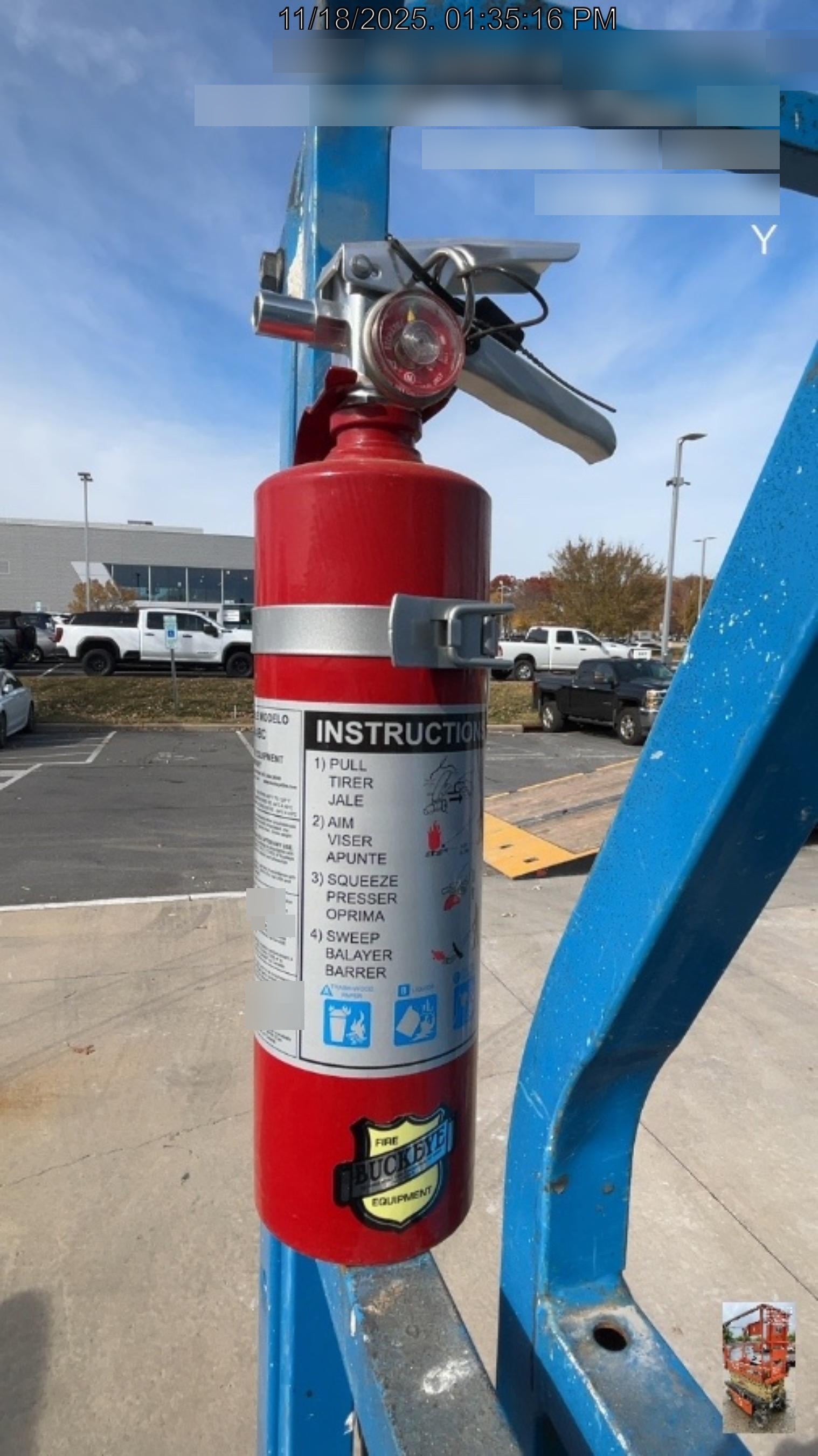 2020 Genie GS-1930 Fixed rails with chain entry gate - Pre A92.20