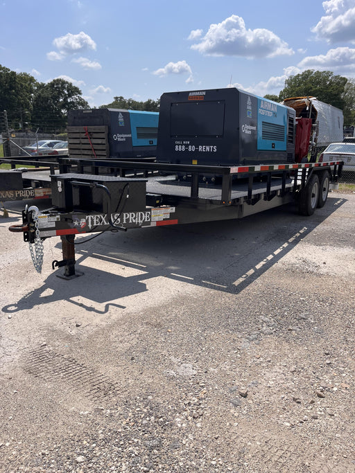 2025 TEXAS PRIDE TRAILERS 18'-20' Lowboy Sand Blasting Unit