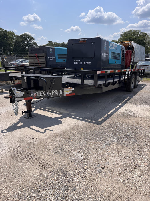 2025 TEXAS PRIDE TRAILERS 18'-20' Lowboy Sand Blasting Unit