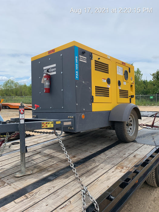2020 ATLAS COPCO PAS 100 HF CS Enclosed