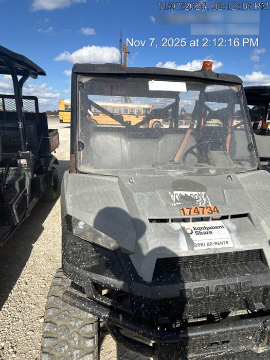 Polaris Pro XD 4000D AWD Canopy, Diesel, 4-6 Passenger, LED Strobe, Rearview Mirror