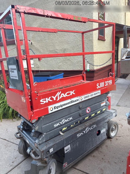 2017 Skyjack SJIII-3219 Standard Rental Specs
