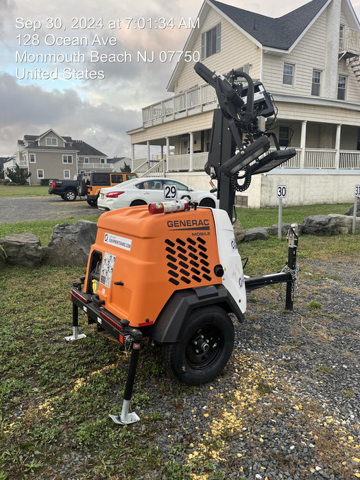 2023 Generac MLT2 Diesel, Flex Switch 120V Input, Powerzone Controller, 
(4) 320W LED Lights, 4kW Generator, 39.9 Gal Fuel Tank, 2" Ball, T3