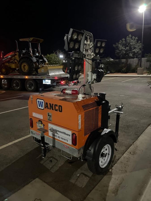 2024 Wanco WLTT-4MM4K Diesel, Deep Sea Controller, Shore Power Plug, Auto Start, (4) 350W LED Floodlights, 4kW Generator, 60 Gal Fuel Tank, 2" Ball, T3