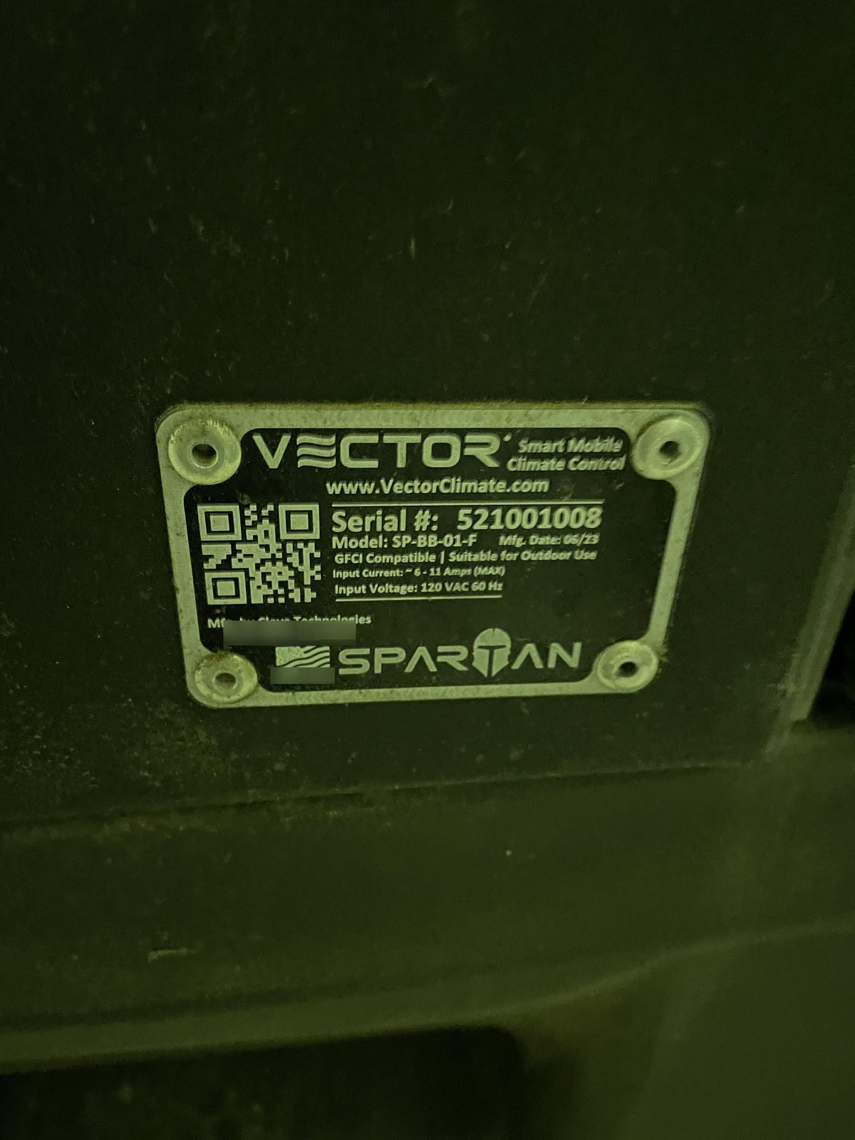 2023 VECTOR Spartan