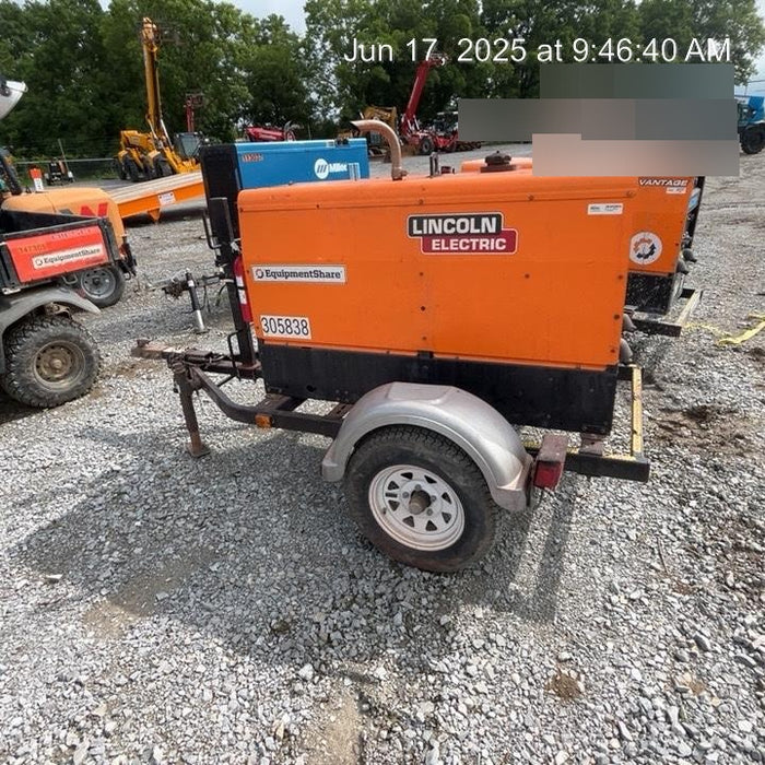 2023 Lincoln Electric LE400 Kubota V1505, Trlr, Cable Rack, Light Kit, ES Decals, T3