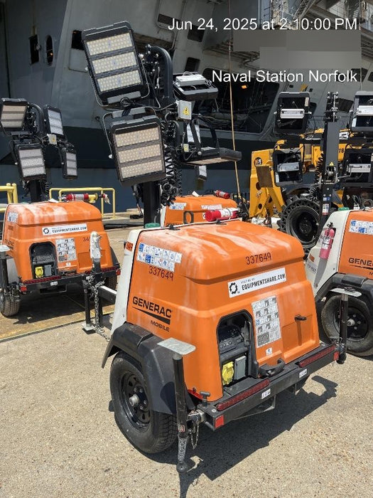 2023 Generac MLT2 Diesel, Flex Switch 120V Input, Powerzone Controller, (4) 320W LED Lights, 4kW Generator, 39.9 Gal Fuel Tank, 2" Ball, T3