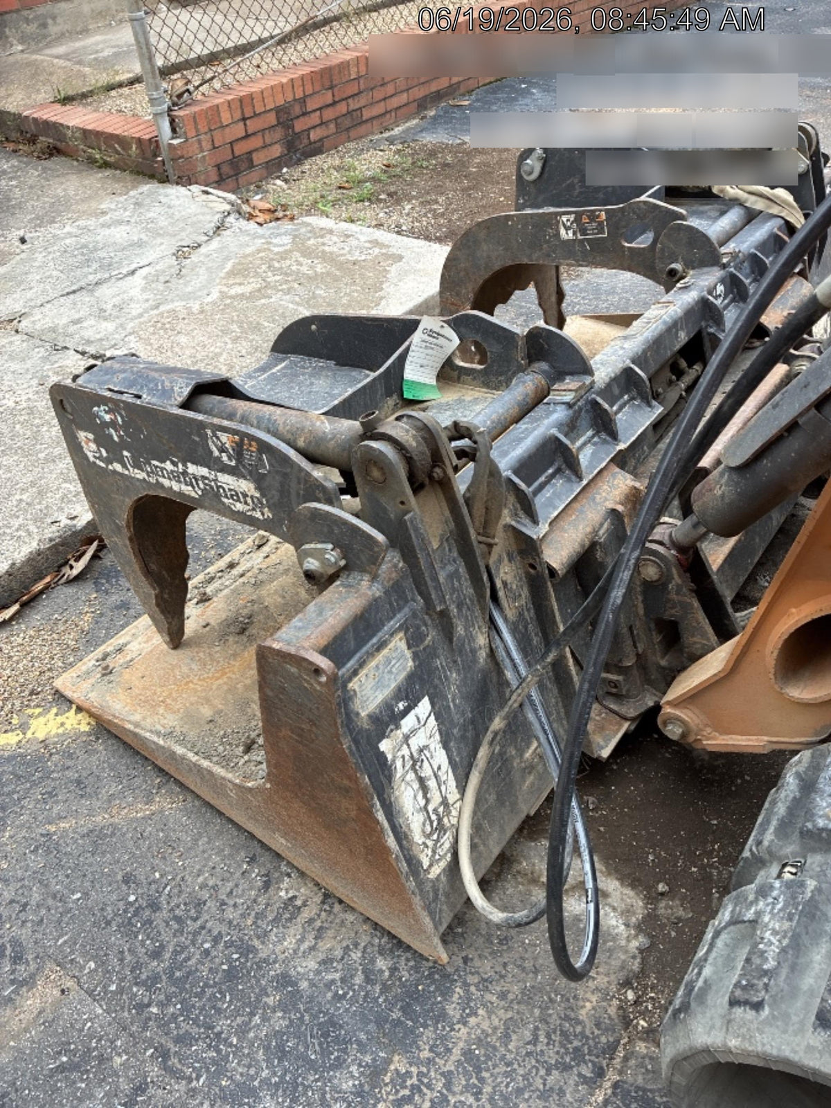 2018 PALADIN 76" Scrap Grapple Bucket - Paladin