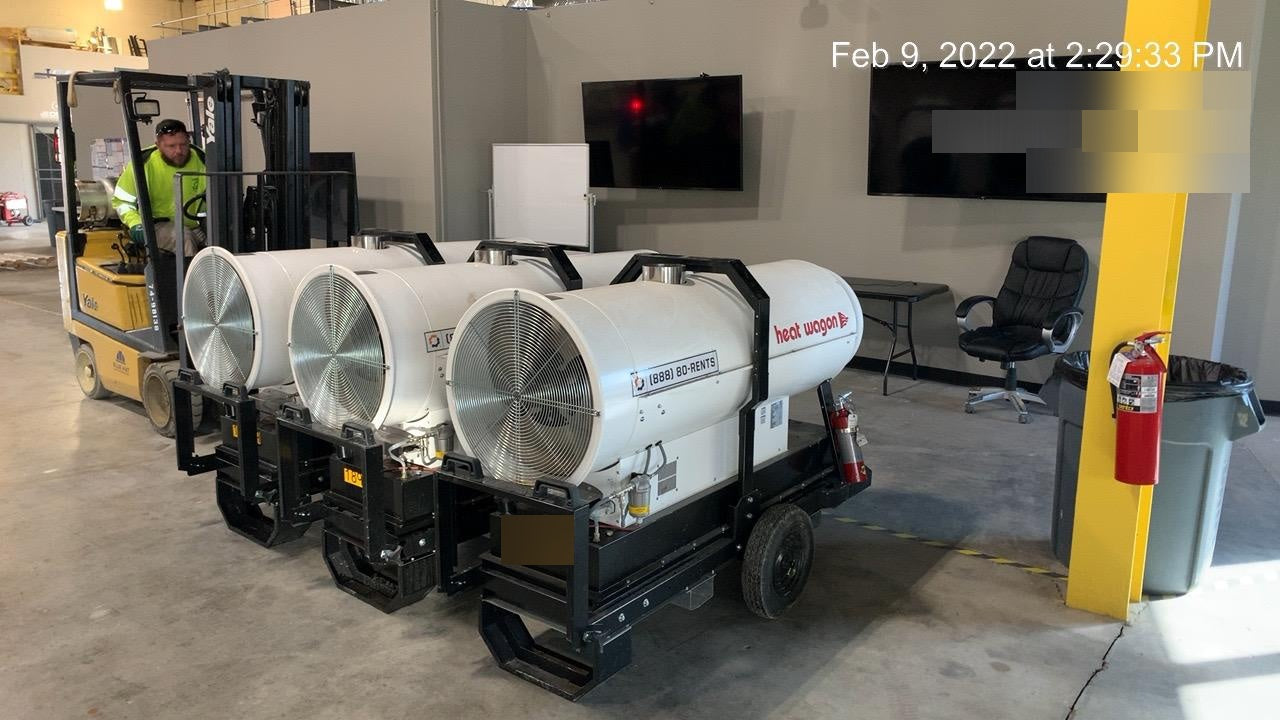 2021 HEAT WAGON HVF410