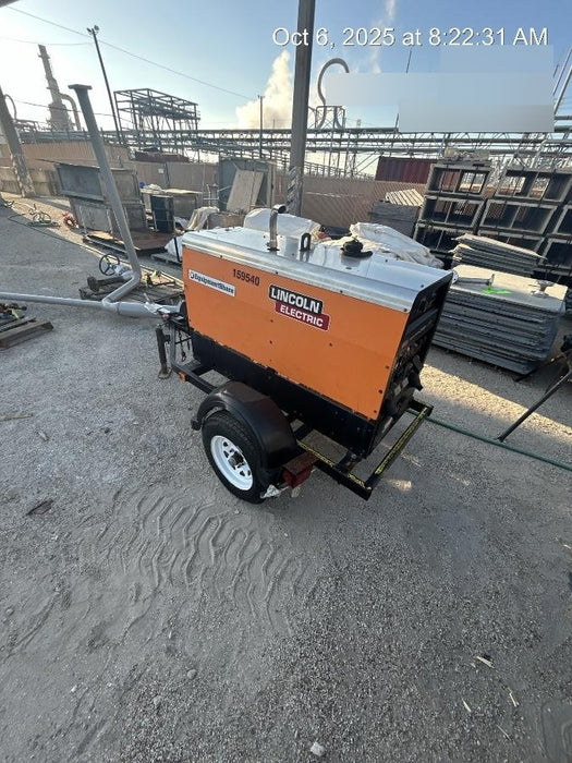 2021 Lincoln Electric Vantage 322 Vantage 322 Ready Pak 3 w/ Decals, ORANGE (includes trailer, cable rack, fender light kit) NO Telematics