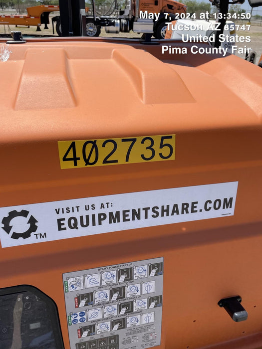 2024 Generac MLT2 Diesel, Flex Switch 120V Input, Powerzone Controller, 
(4) 320W LED Lights, 4kW Generator, 39.9 Gal Fuel Tank, 2" Ball, T3