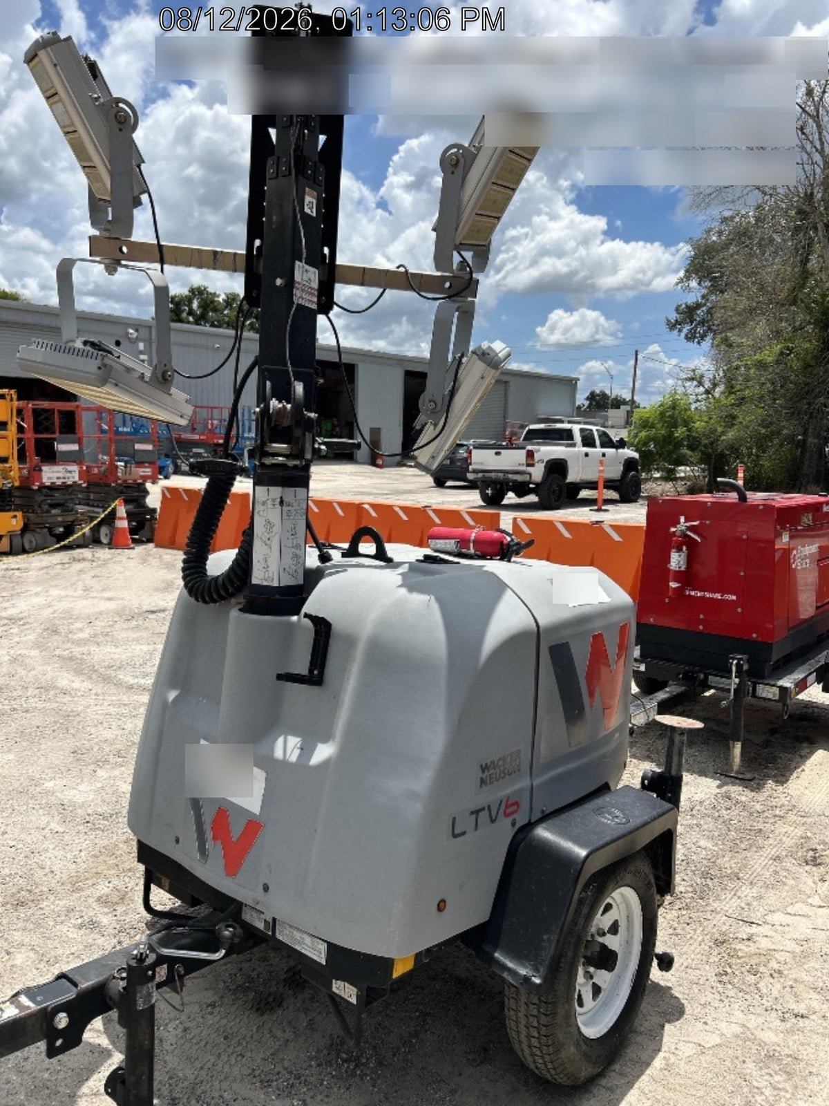 2019 Wacker Neuson LTV6K-LED LED Lighting, ES Track Hardware, Fuel Level Sensor