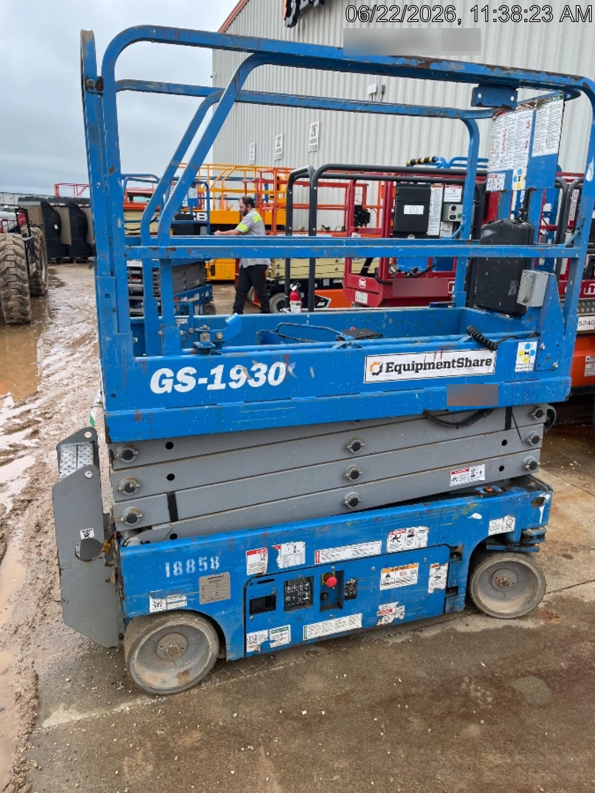 2018 Genie GS-1930 Genie GS-1930 Scissor Lift w/Standard Options