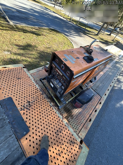 2022 Lincoln Electric LE400 Kubota V1505, Trlr, Cable Rack, Light Kit, ES Decals, T3