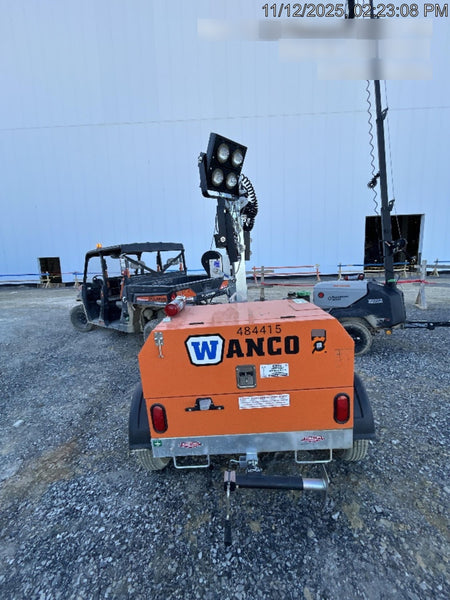 2024 Wanco WLTT-4MM4K Diesel, Mitsubishi L2E, 9.0HP @1800 rpm, Deep Sea Controller, Shore Power Plug, Auto Start, (4) 350W LED Floodlights, 4kW Generator, 60 Gal Fuel Tank, 2" Ball, T3