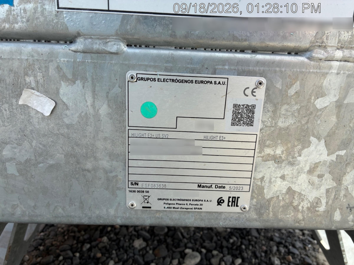 2024 ATLAS COPCO HILIGHT E3 Plus