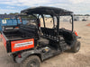 2021 Kubota RTV-X1140W-H Plastic Canopy, Windshield Acrylic Clear, LED Strobe Light, Wire Harness Kit, Back up Alarm