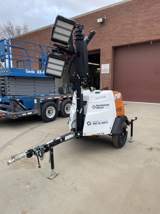 2023 Generac MLT2 Diesel, Flex Switch 120V Input, Powerzone Controller, (4) 320W LED Lights, 4kW Generator, 39.9 Gal Fuel Tank, 2" Ball, T3