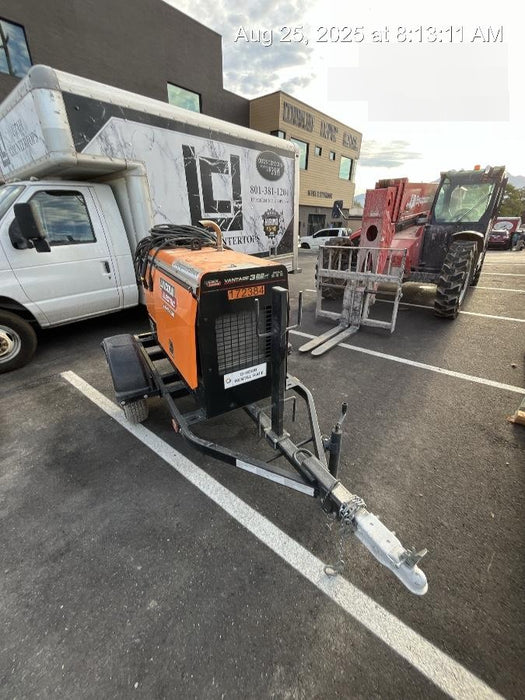 2021 Lincoln Electric Vantage 322 Vantage 322 Ready Pak 3 w/ Decals, ORANGE (includes trailer, cable rack, fender light kit) NO Telematics