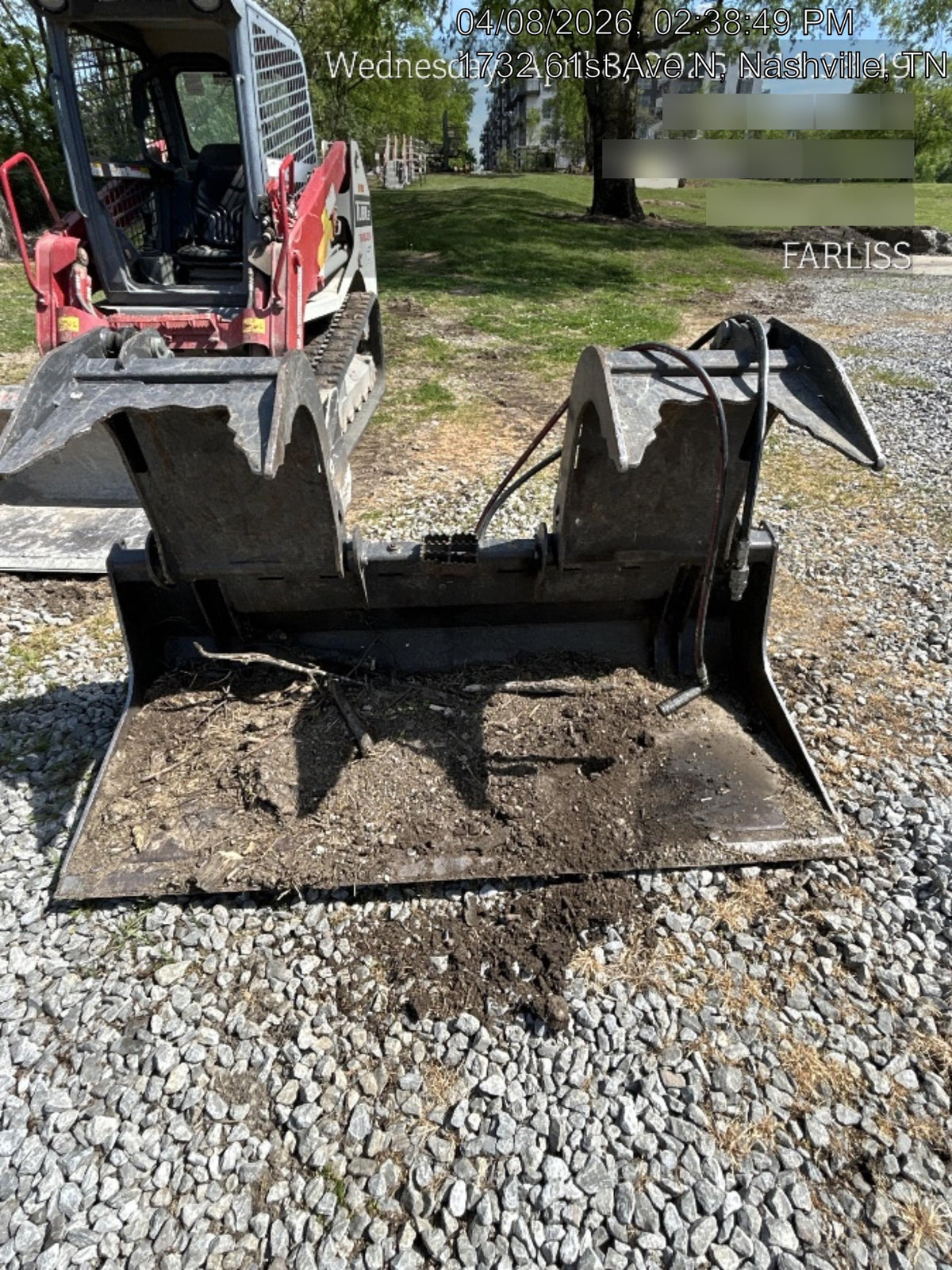 2019 PALADIN 76" Scrap Grapple Bucket - Paladin