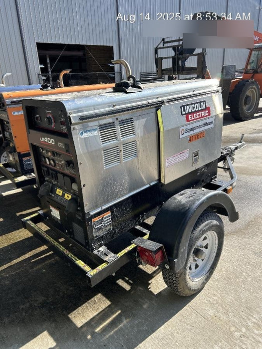 2024 Lincoln Electric LE400 Kubota V1505, Trlr, Cable Rack, Light Kit, ES Decals, T3