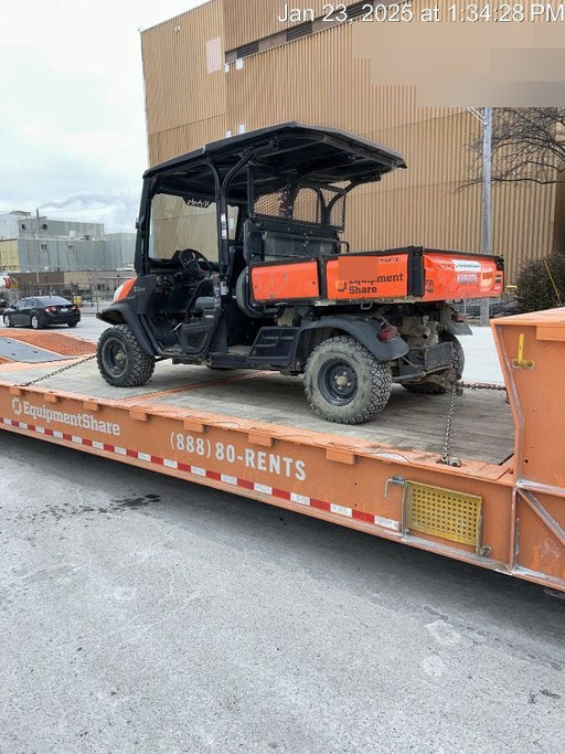 2019 Kubota RTV-X1140W-H 4wd Utility Cart, LED Strobe, Windshield Tempered Glass, Plastic Canopy, Wire Harness Kit, Backup Alarm