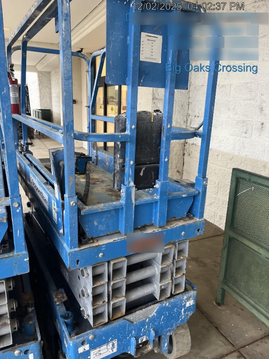 2019 Genie GS-1930 Fixed Rails with Chain Entry