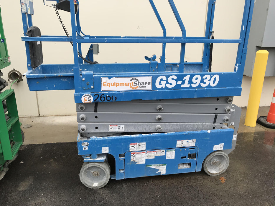 2016 Genie GS-1930 Genie GS-1930 Scissor Lift