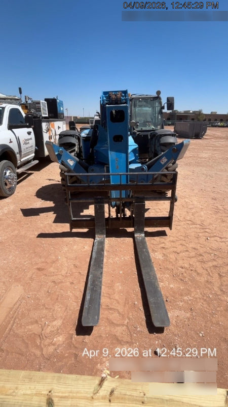 2018 Genie GTH-1056 Genie GTH-1056 w/CAB, Solid Tires, Work Lights, 60" carriage/forks, cab mesh, beacon