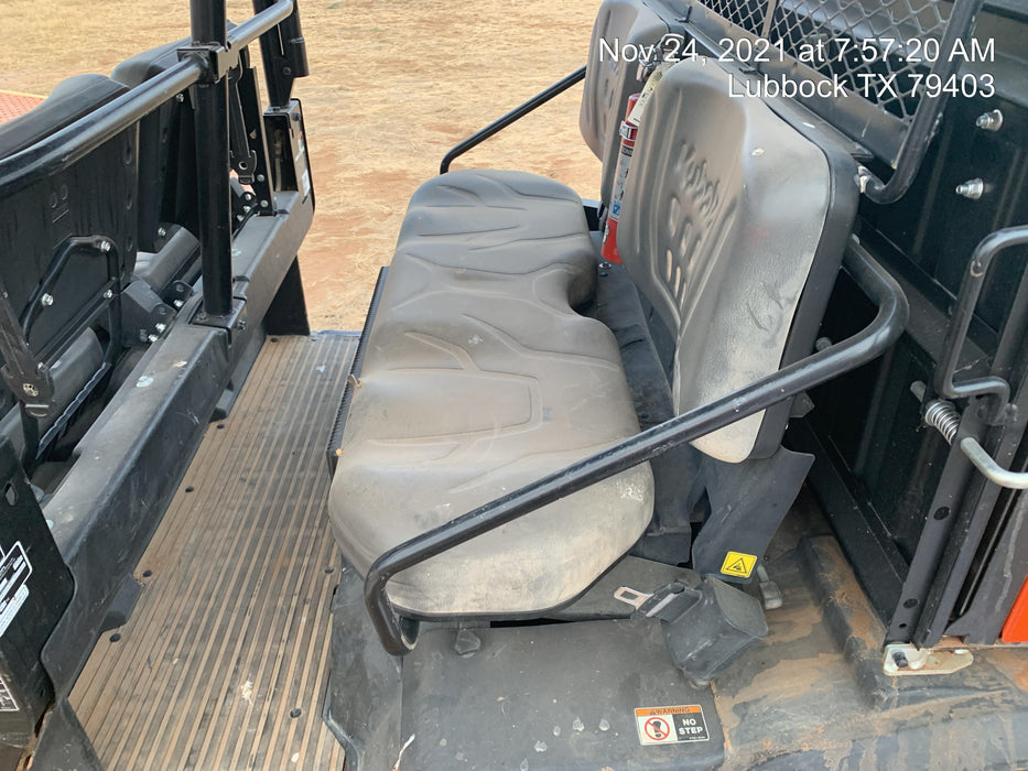 2020 Kubota RTV-X1140W-H Canopy, 4-Seater, Diesel, Windshield Acrylic Clear, LED Strobe, Backup Alarm
