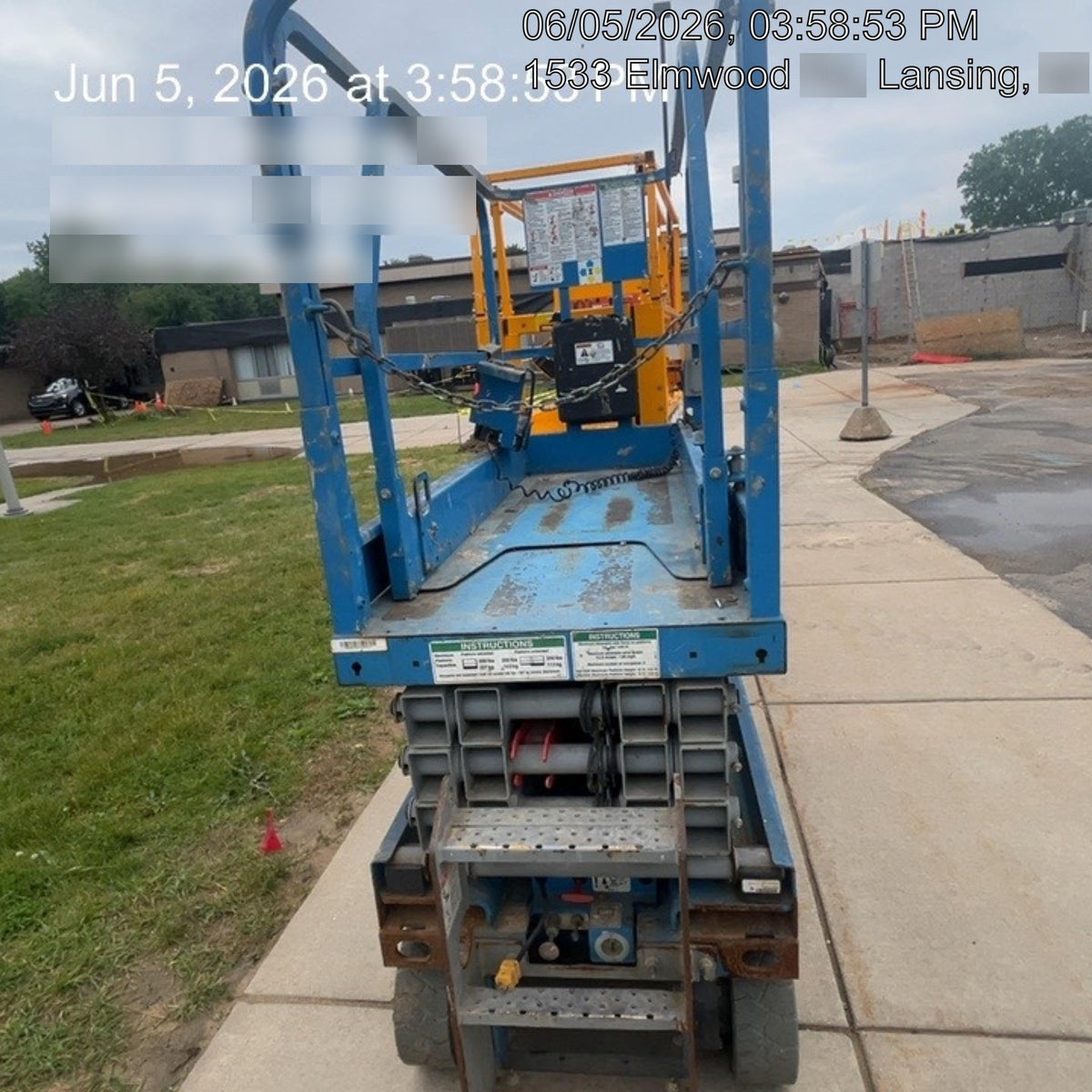 2020 Genie GS-1930 Fixed rails with chain entry gate - Pre A92.20